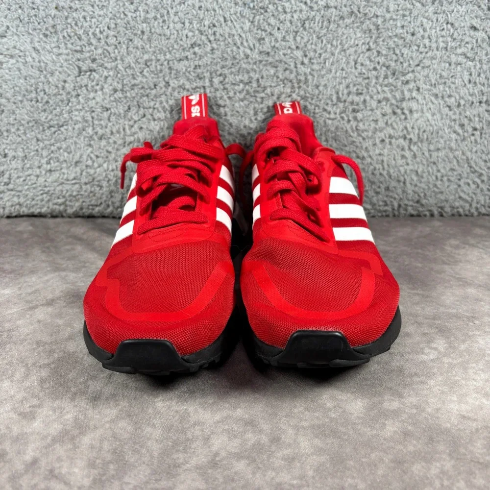 Adidas Sneakers Mens 10 Red Retropy F2 GZ3534 Low Top Athletic Mesh Shoes